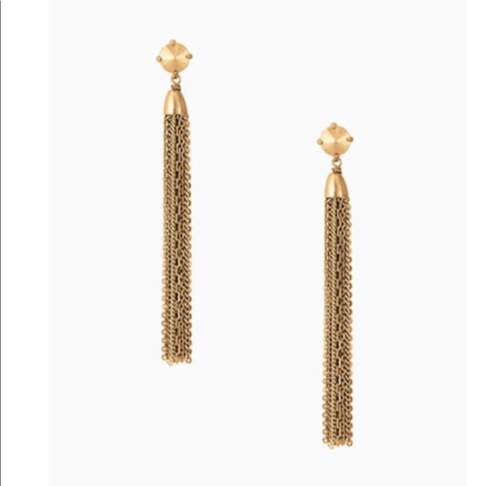 Stella and Dot Tassel Earrings